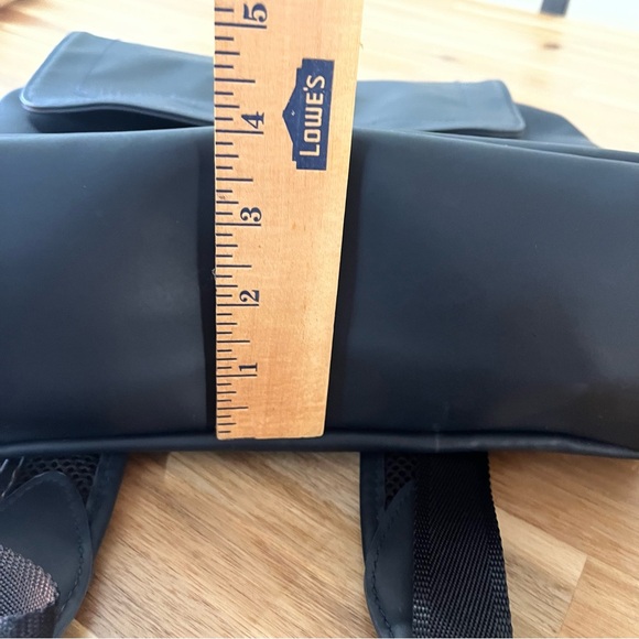 Hunter for Target Navy Blue Neoprene Waterproof Backpack with Yellow Lining - Picture 5 of 11